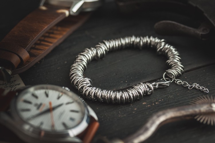 Francesco - Stainless steel chain men's bracelet from STRAPSANDBRACELETS